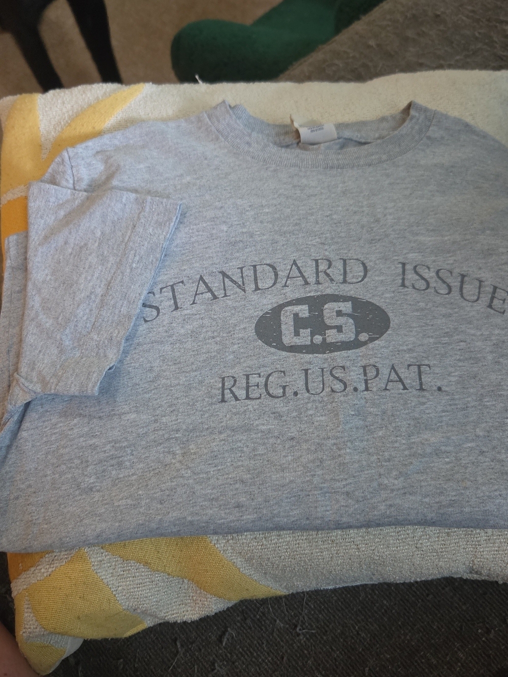 Standard Issue Grey Kids Graphic Tee - C.S.